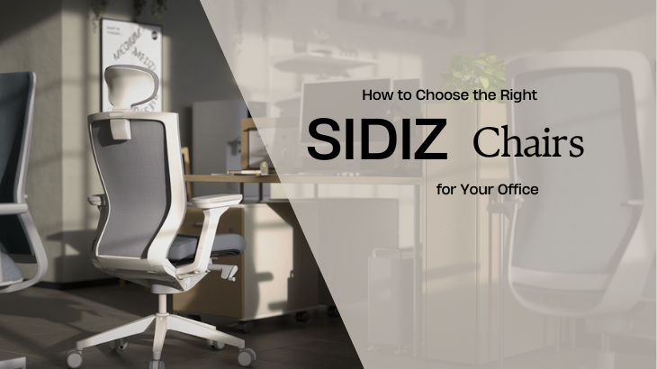 How to Choose the Right Sidiz Chair for Your Office