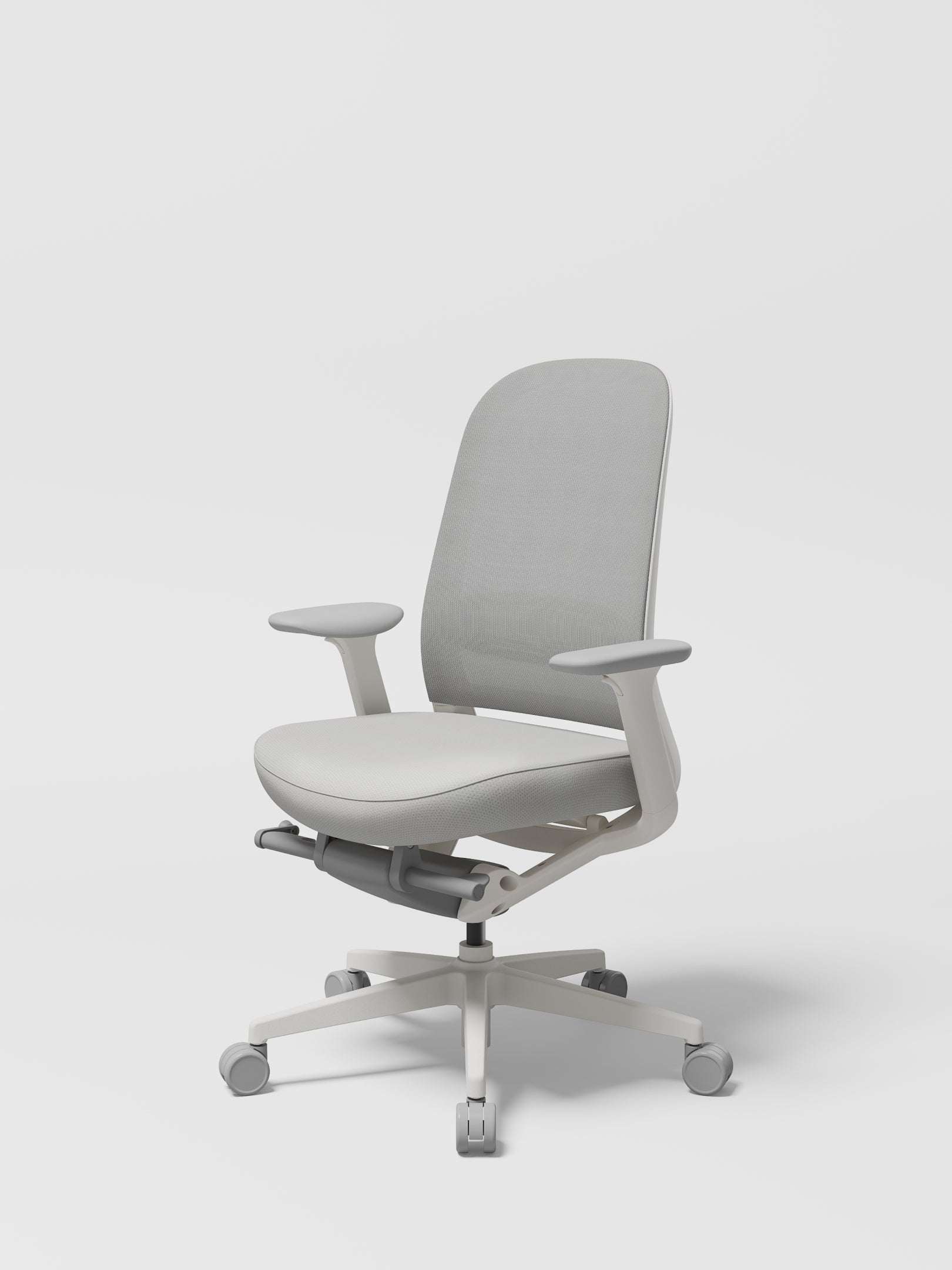 SIDIZ T60 ergonomic office chair without headrest, light grey
