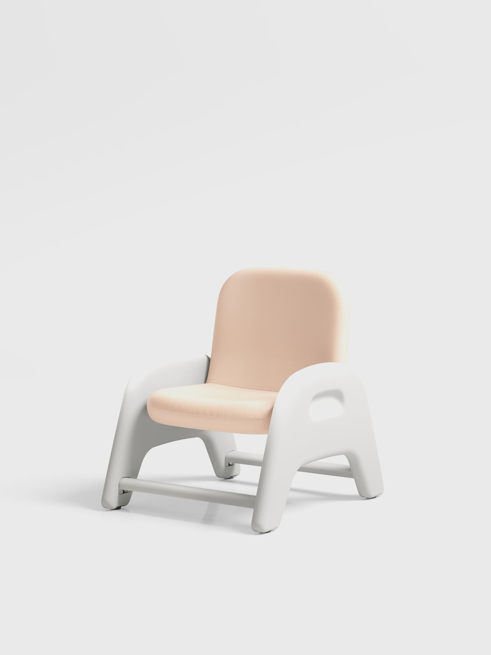 ATTI chair in Mellow Peach