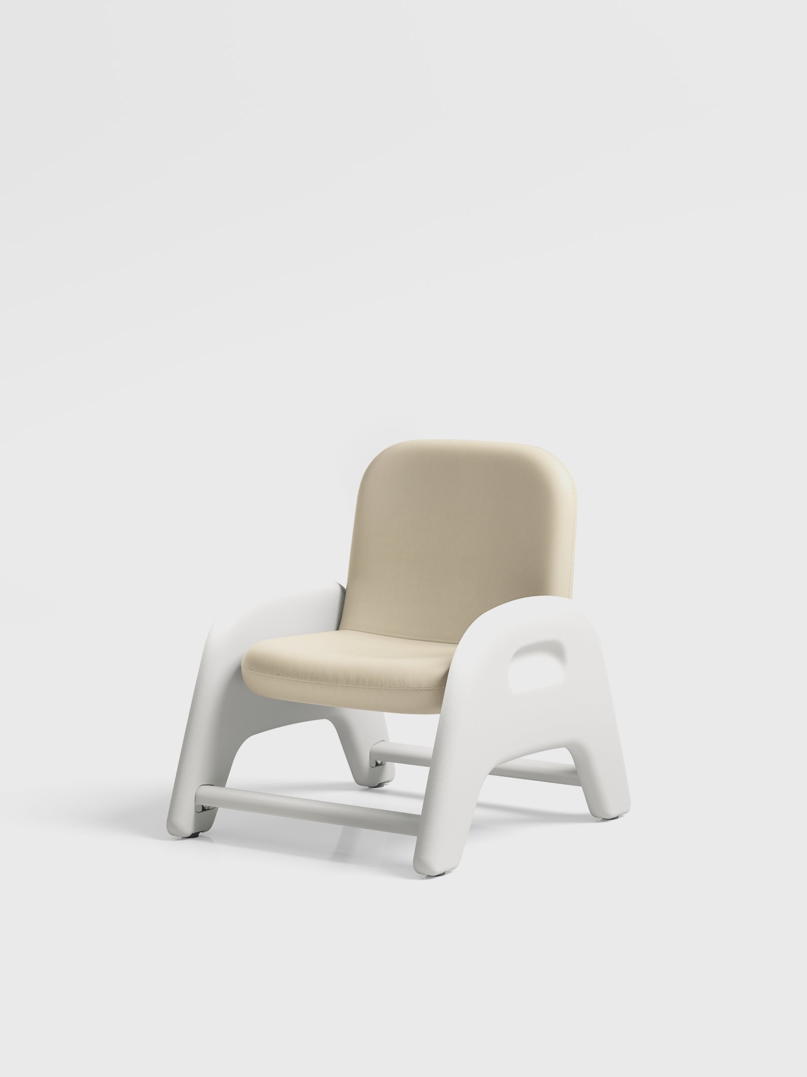 ATTI chair in Soy Milk