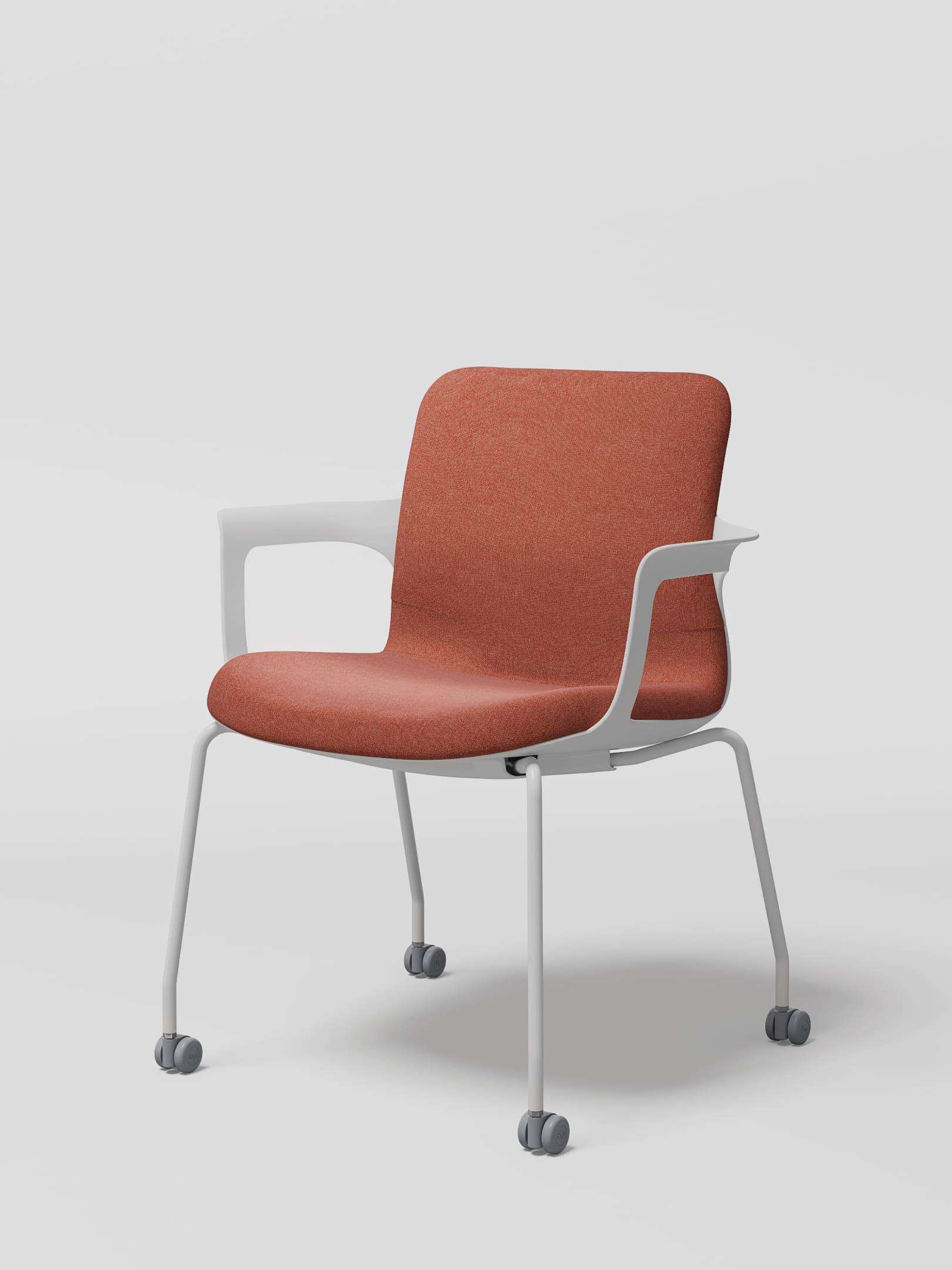 EGA 4-Leg / Castors in Coral