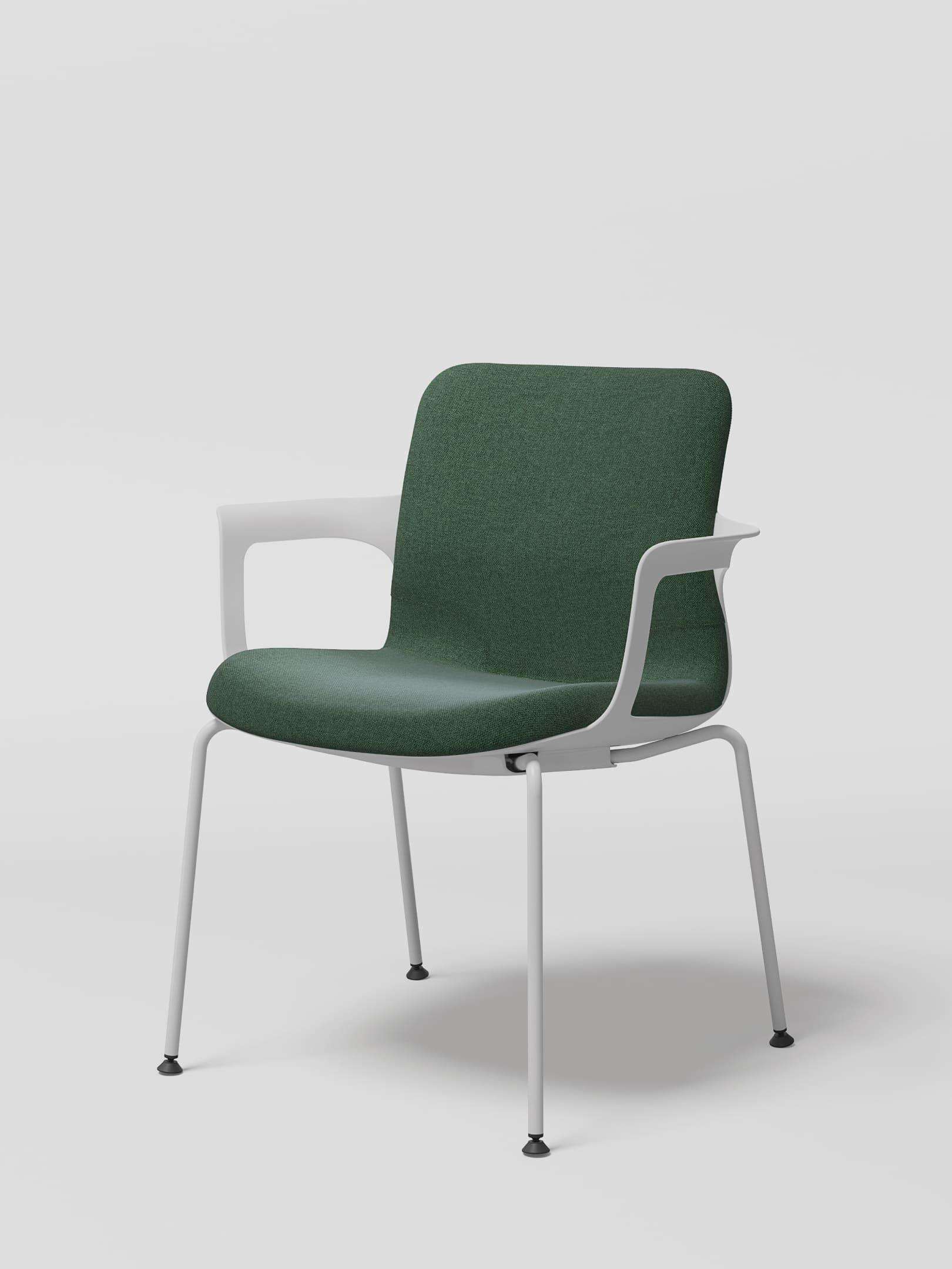 EGA 4-Leg / Glides in Ash Green