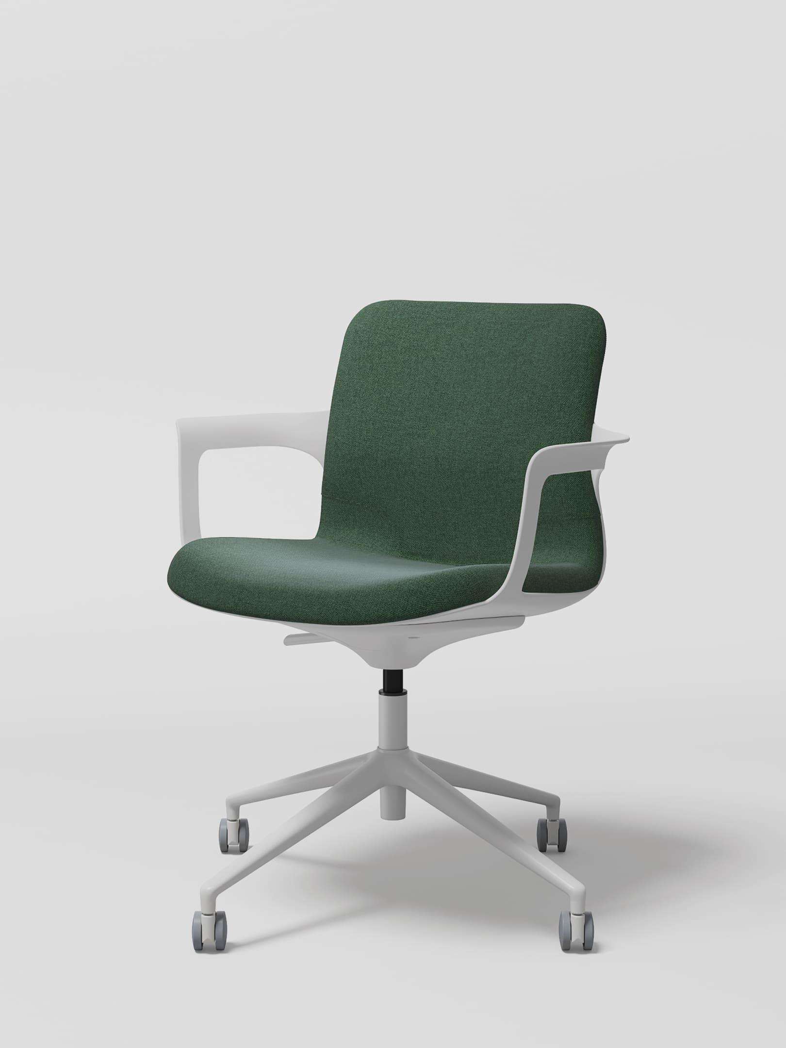 EGA Height adjustable / Castors in Ash Green