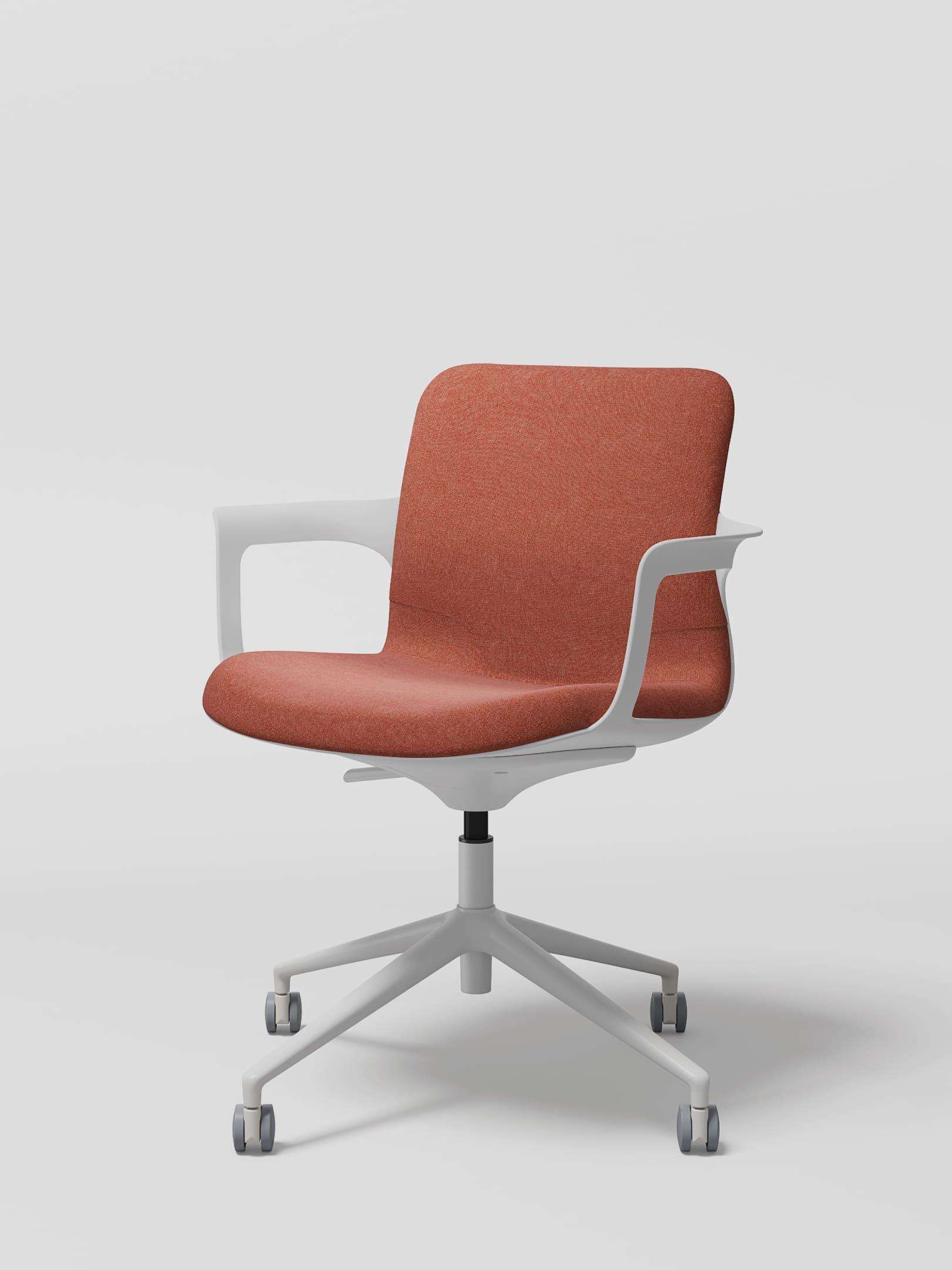 EGA Height adjustable / Castors in Coral