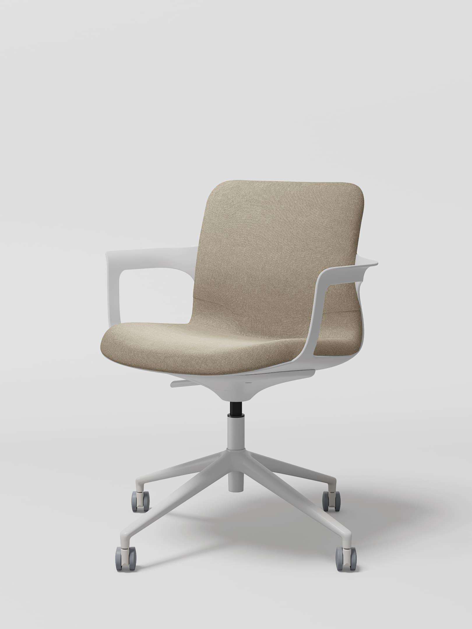 EGA Height adjustable / Castors in Sand Beige