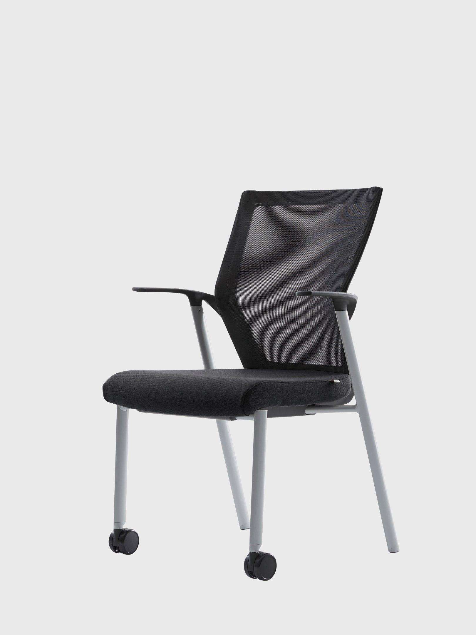 IBLE Hybrid Glide, Black frame and Charcoal upholstery