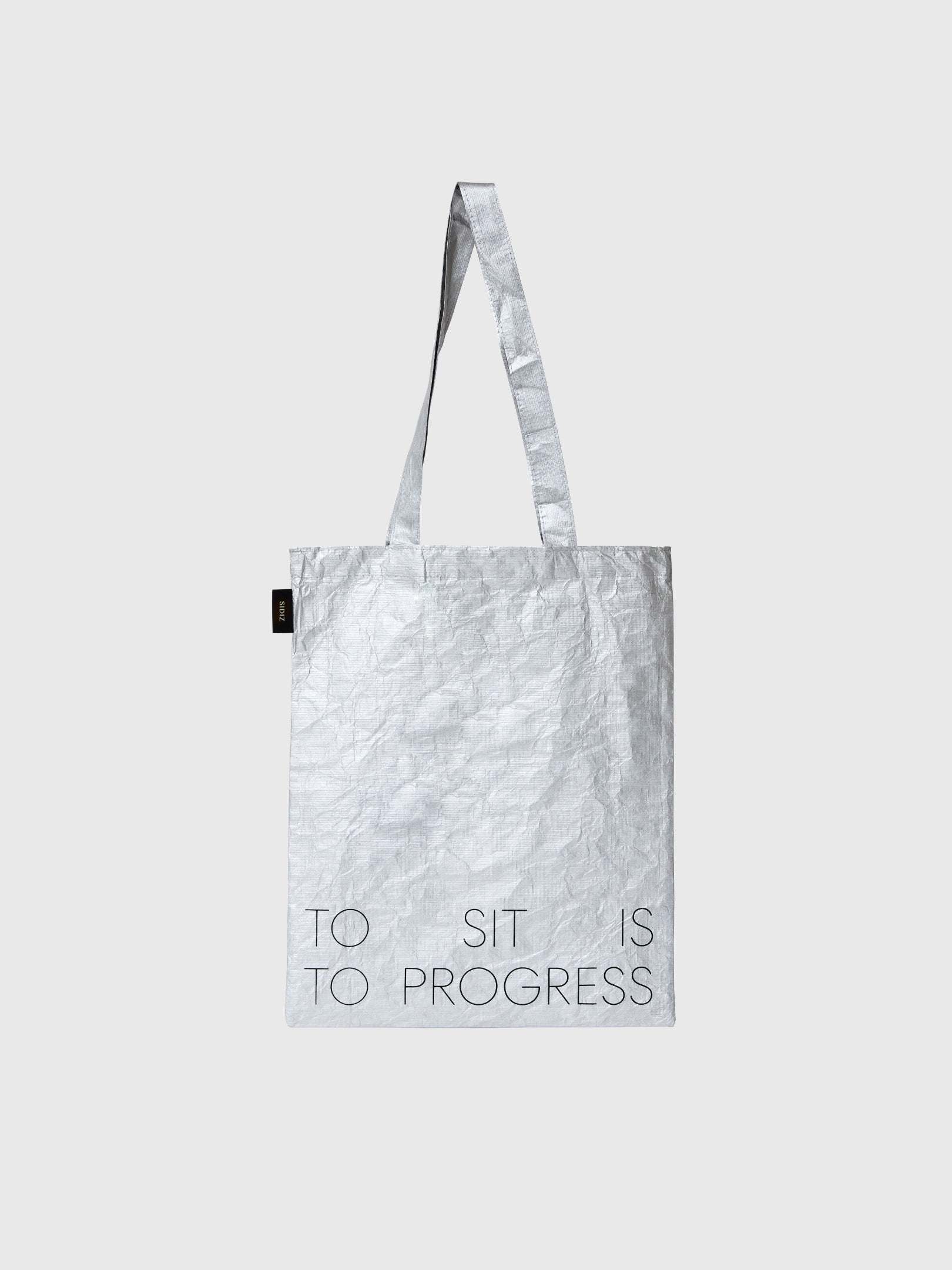 The Progressive Bag in Silver