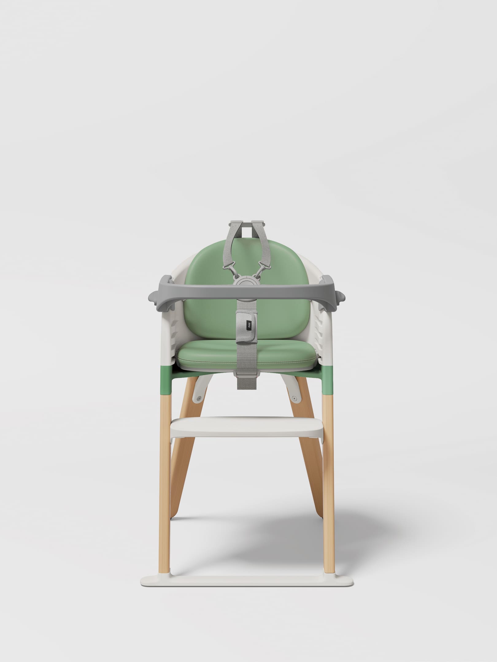MOLTI High Chair / Avocado Green, view 2