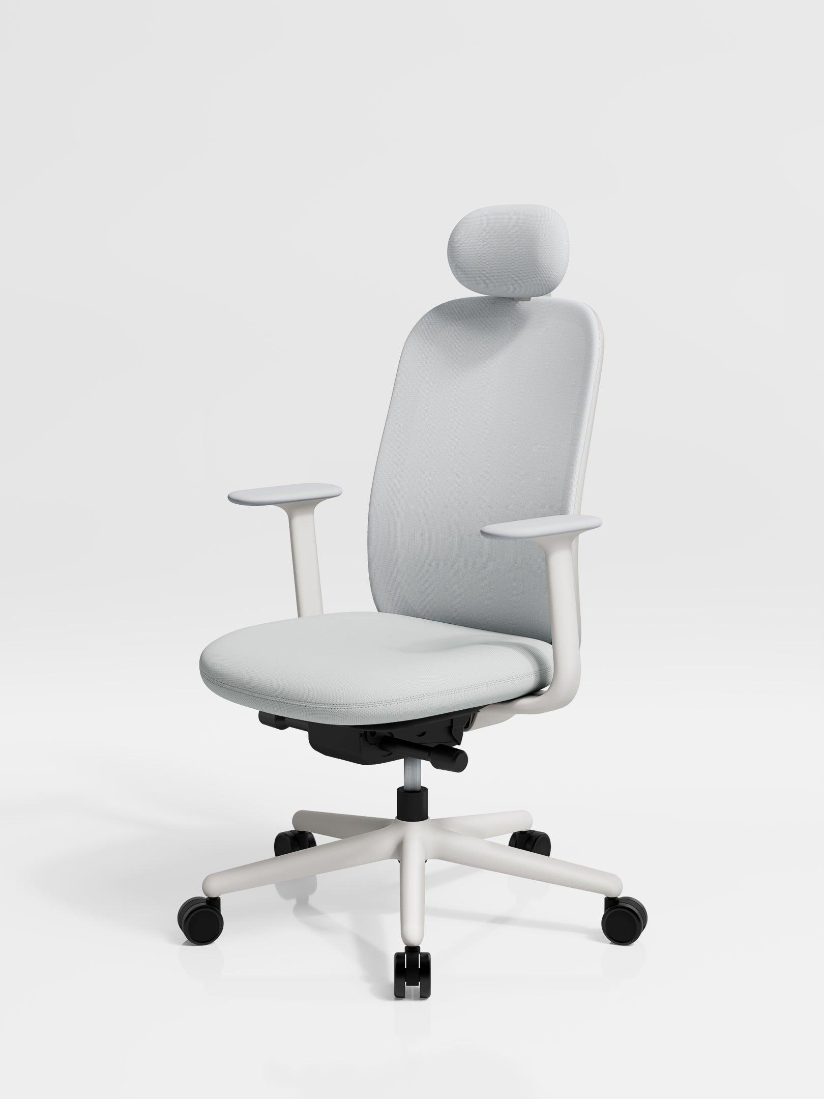 SIDIZ T20 with White frame and Off White upholstery