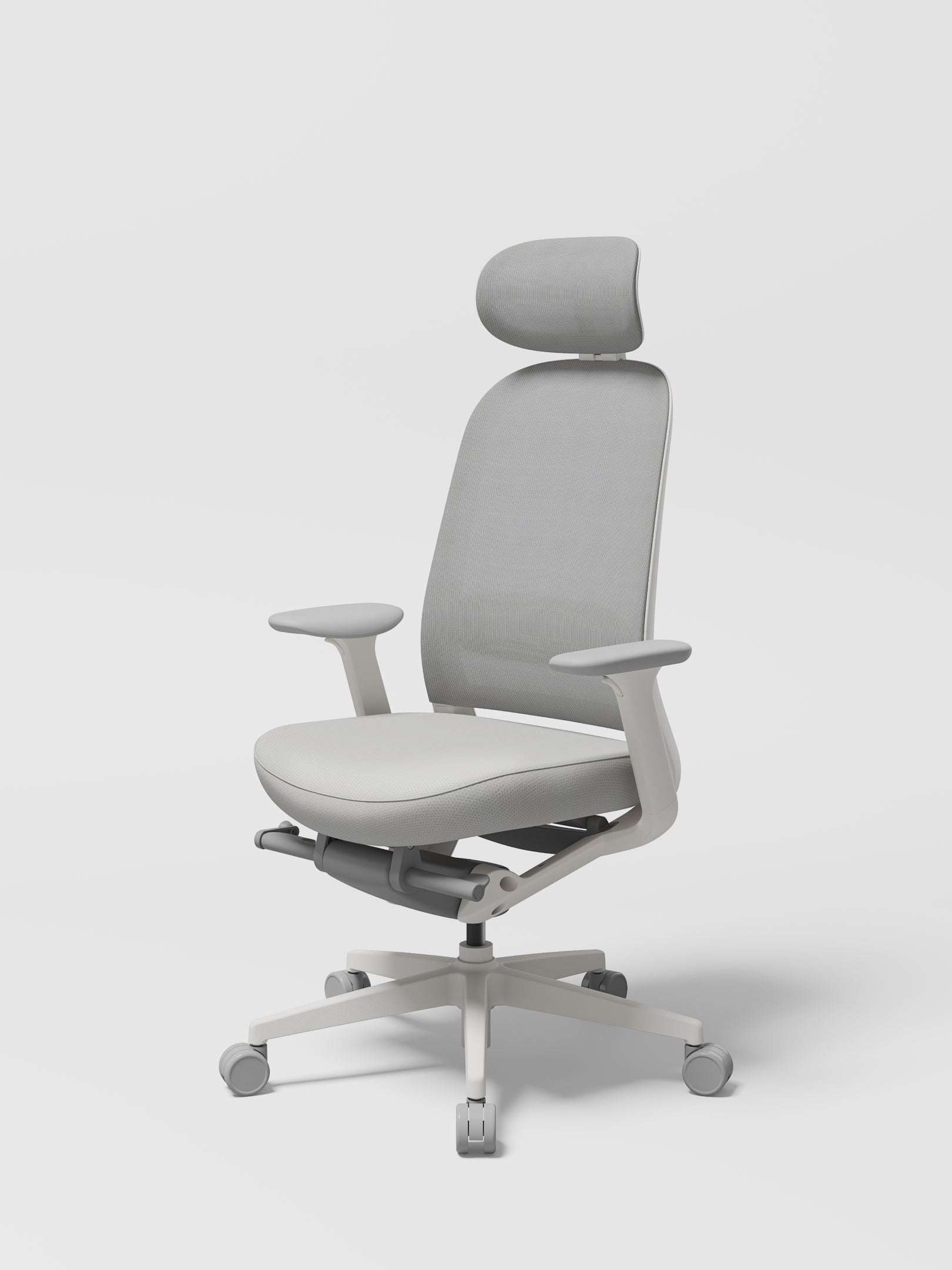 SIDIZ T60 ergonomic office chair in light grey