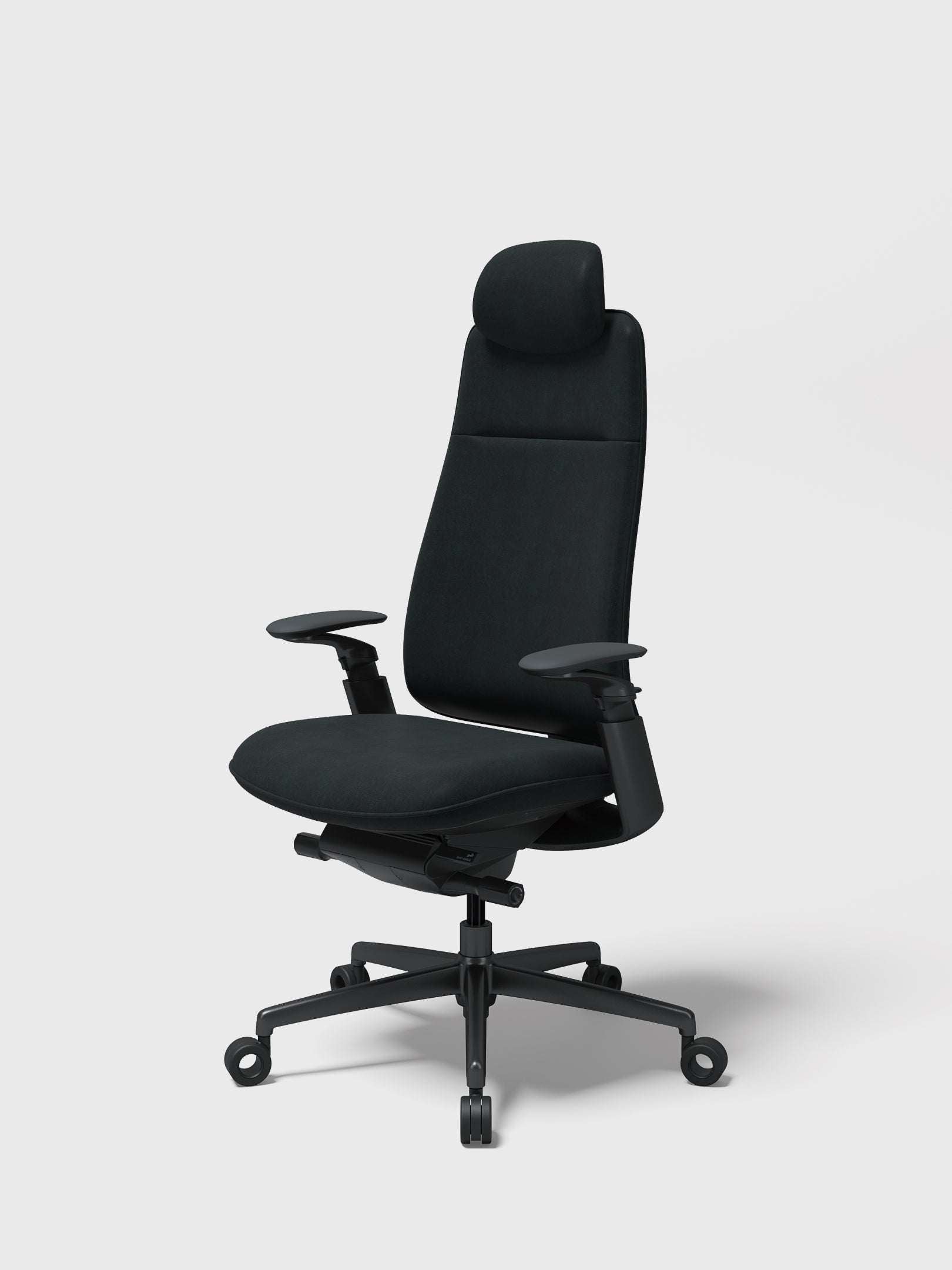 SIDIZ T90 ergonomic office chair in Aquatex fabric, green black