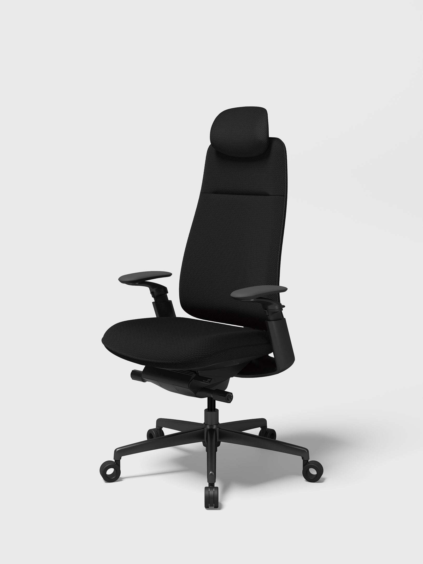 SIDIZ T90 ergonomic office chair in Double Raschel mesh, black