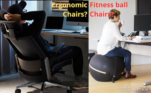 Ergonomic chairs vs. fitness ball chairs: which is better?