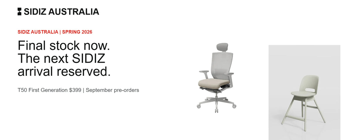 SIDIZ Australia Spring Arrival ready-to-ship chair collection