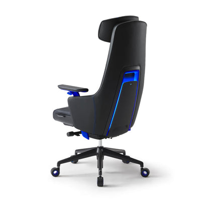 [NEW IN] GC Pro Gaming Chair + Cooling Seat + LED Lights (Black+Blue)