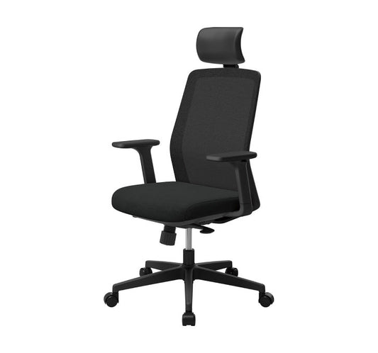 T40 SE Entry Level Ergonomic Chair (Black Frame / Grey Seat)