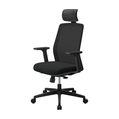 T40 SE Entry Level Ergonomic Chair (Black Frame / Grey Seat)