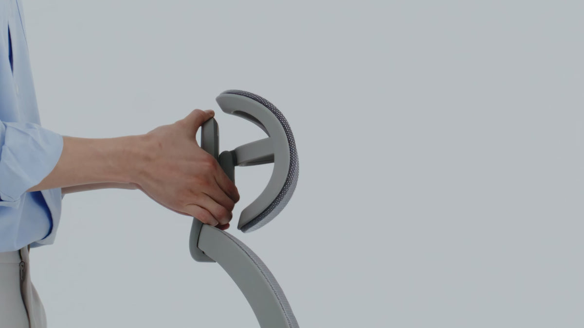 Adjusting the Infinifit headrest