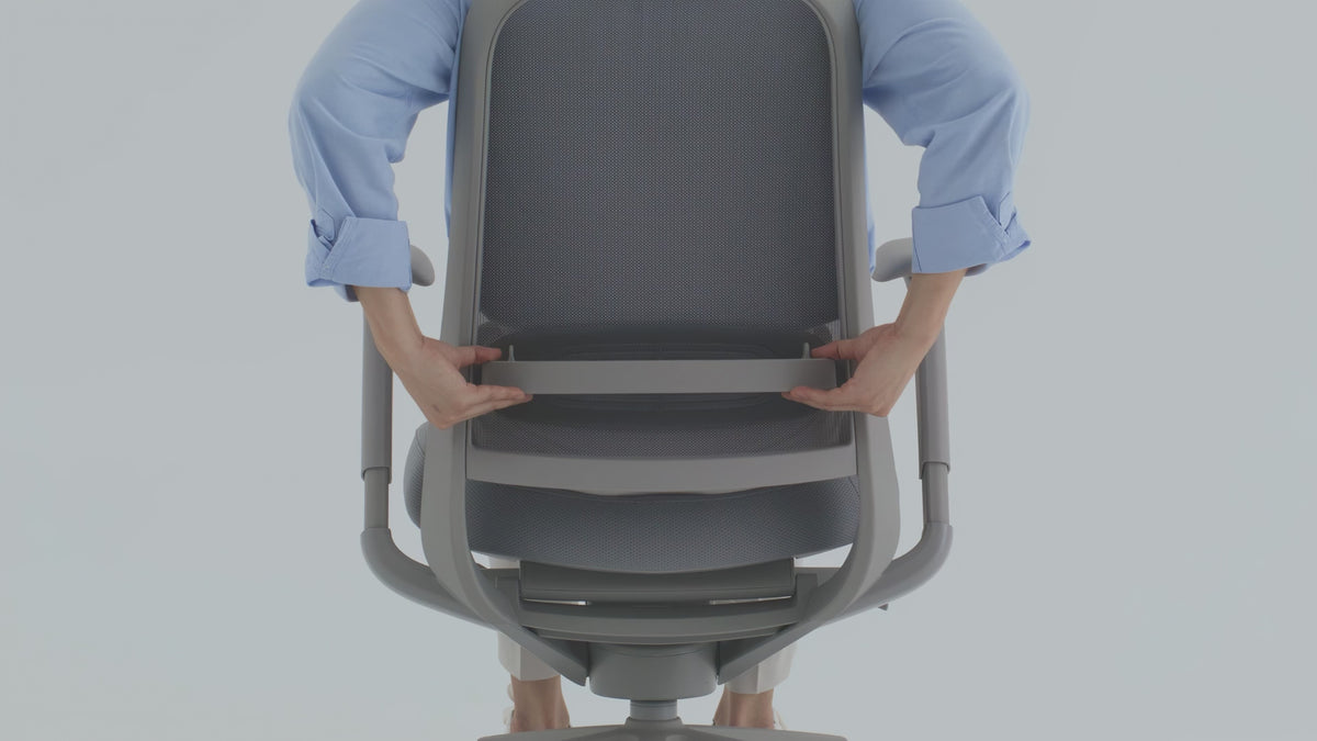 Adjusting the T60 AIR lumbar support