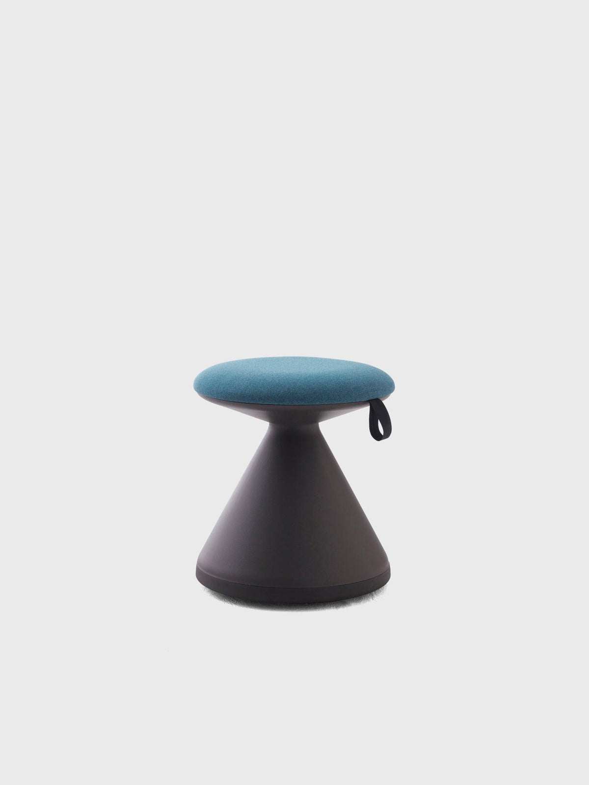 FUNGUS Stool / Black / Watery Blue, view 1