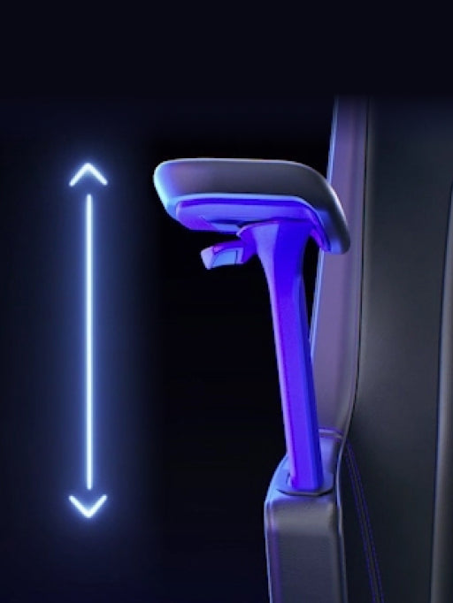 GC PRO armrest height adjustment