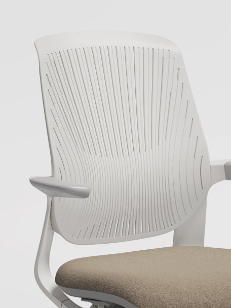 LINIE Flex backrest in White and Black frame options