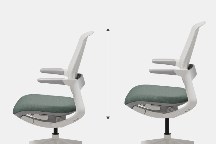 LINIE chair height adjustment