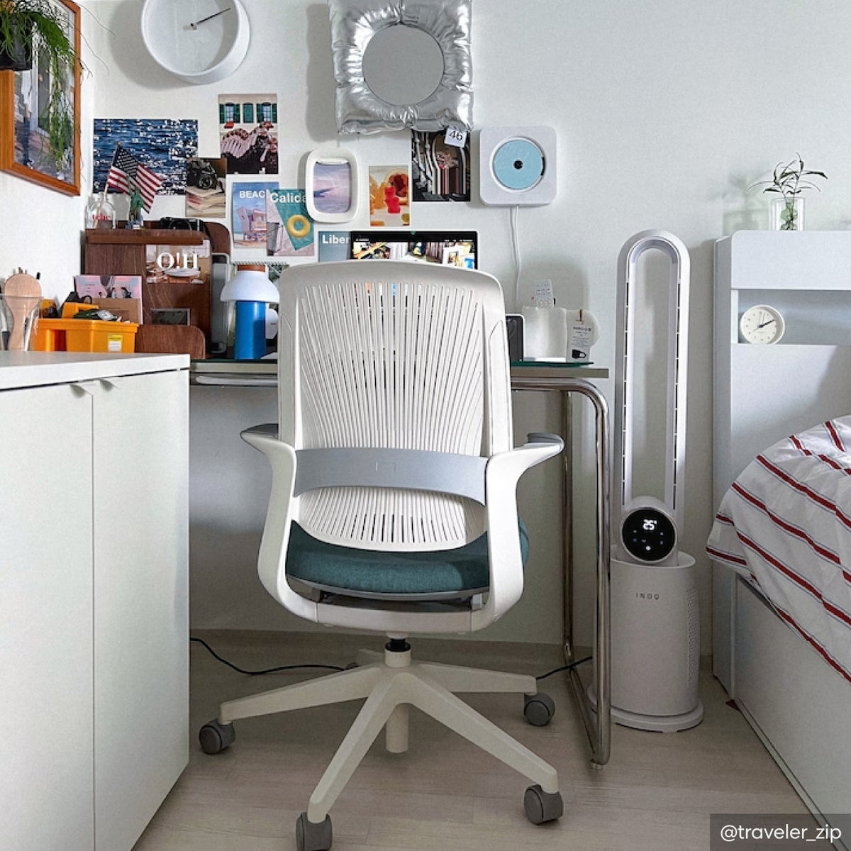 LINIE in a compact work area