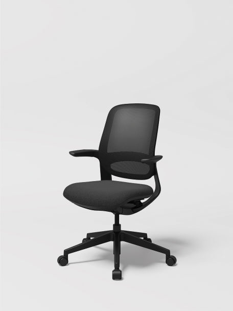 LINIE Mesh backrest in White and Black frame options