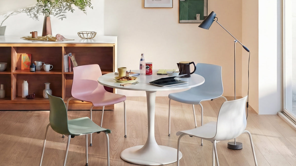 MANE dining chairs in a refined interior