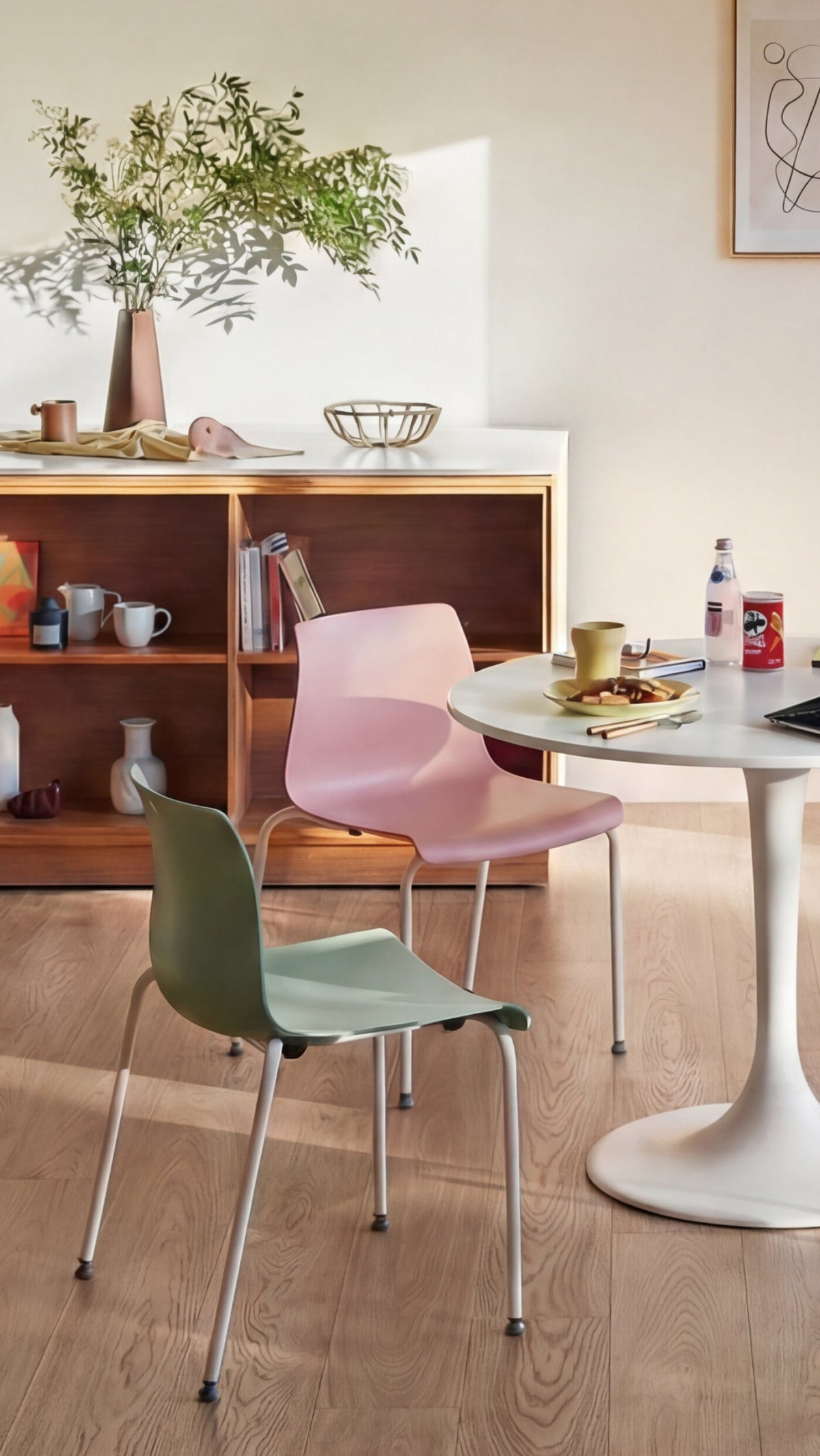 MANE dining chairs in a refined interior
