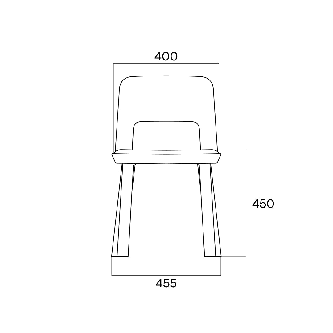 Front dimensions of PLIT
