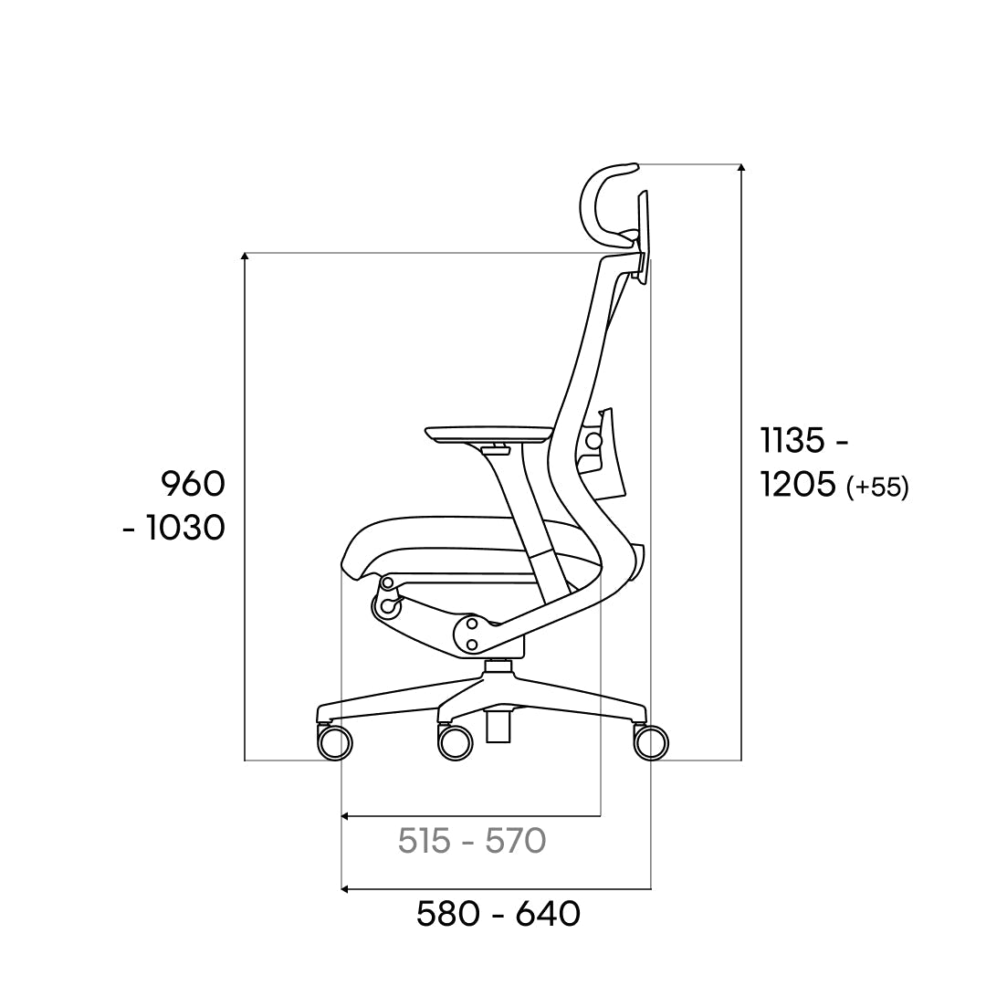 Side dimensions of T50 2nd generation
