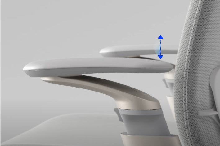 Adjusting the 4D armrests on the SIDIZ T90
