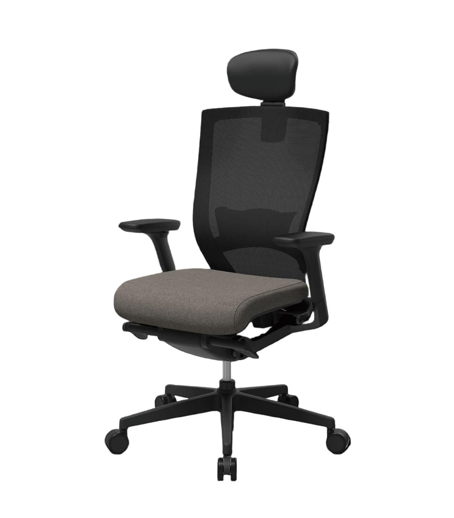 SIDIZ T50 First Generation office chair with black frame and Grey seat