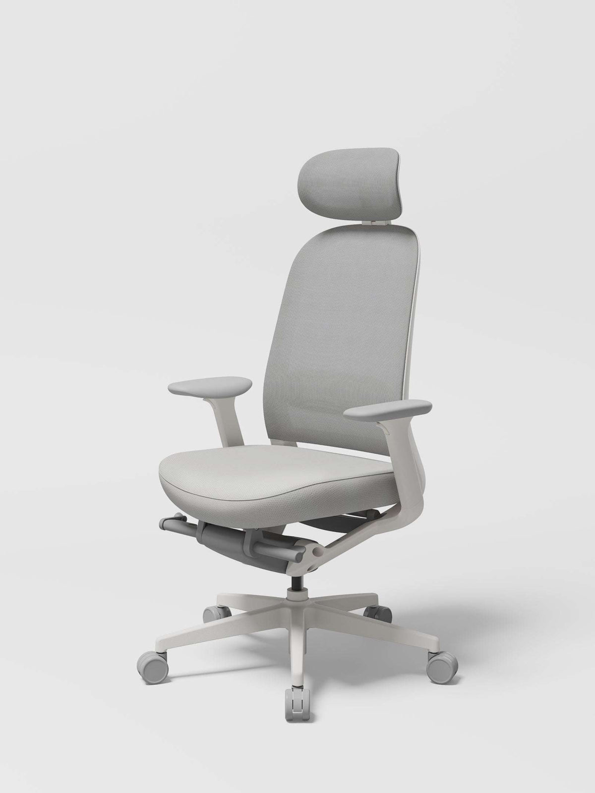 SIDIZ T60 ergonomic office chair in light grey