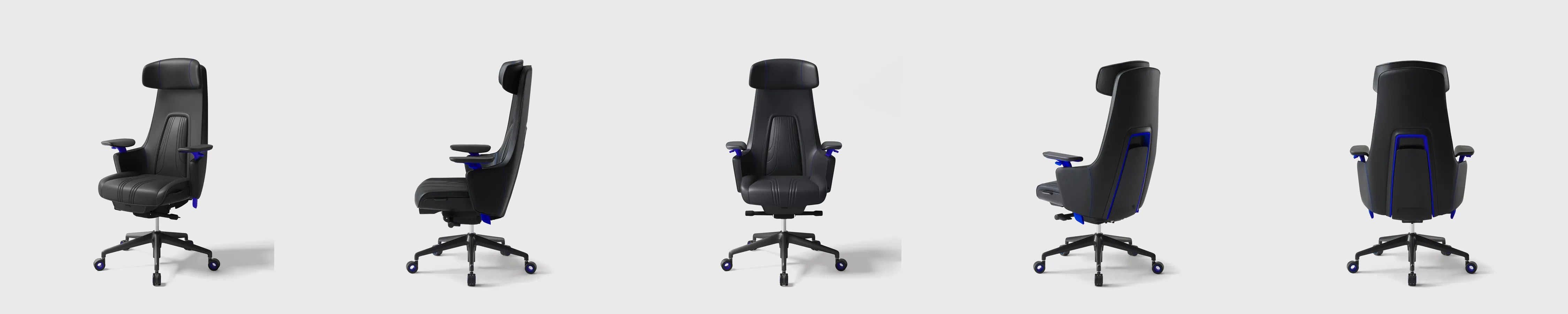 SIDIZ GC PRO in Black Blue, rotated view