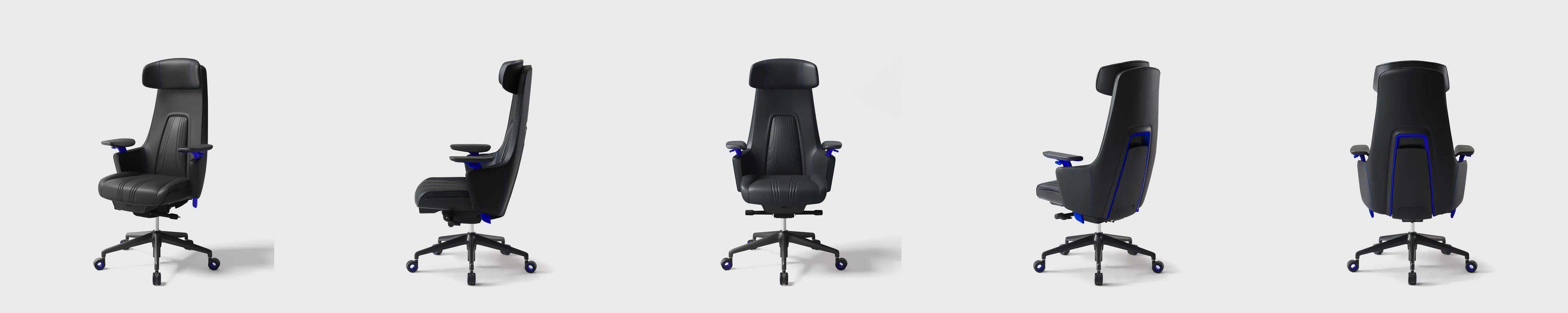 SIDIZ GC PRO in Black Blue, rotated view