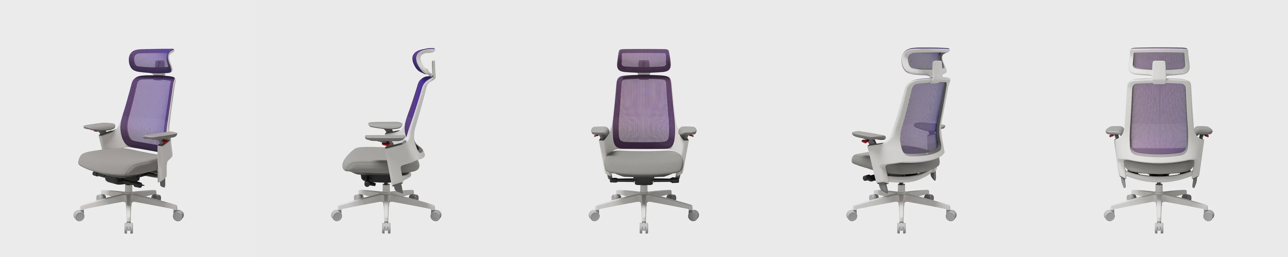 SIDIZ GX work in Chameleon Grey, rotated view