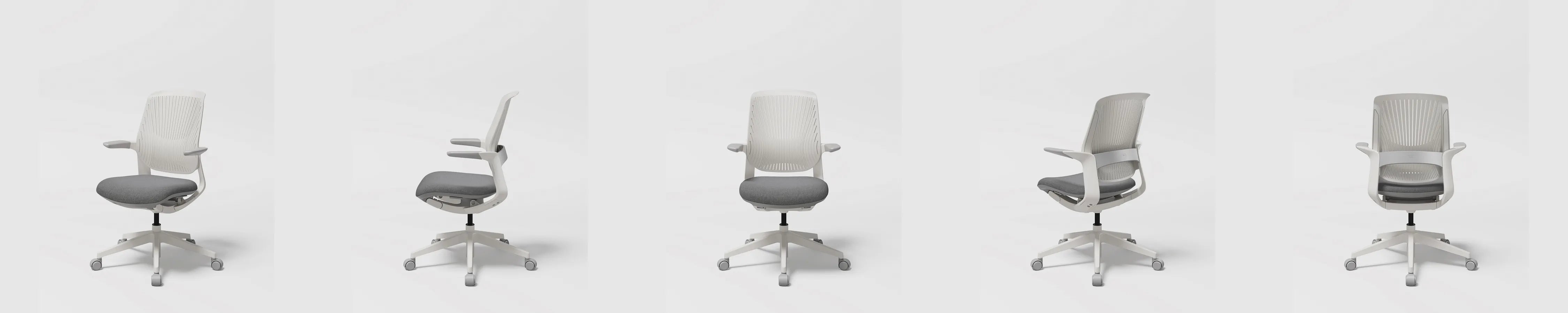 SIDIZ LINIE in Warm Grey, rotated view