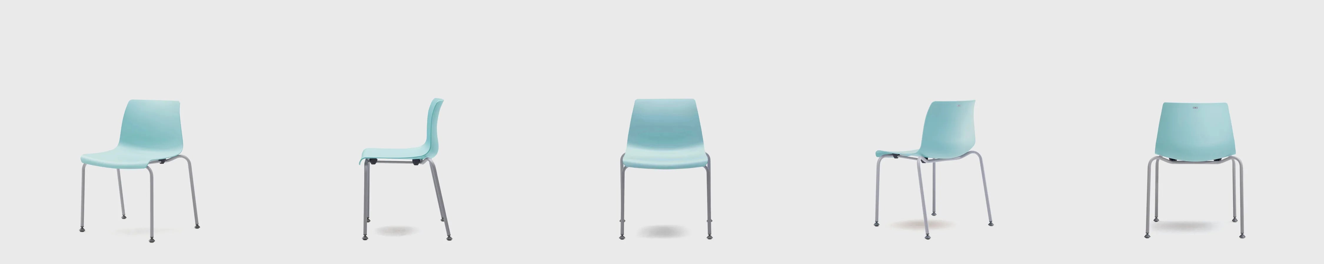 SIDIZ MANE in Cotton Blue, rotated view