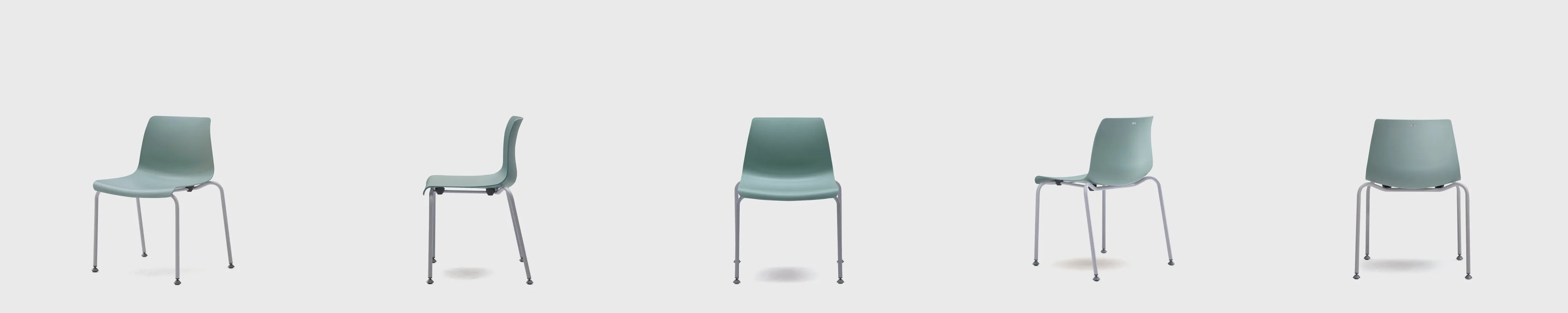 SIDIZ MANE in Mint Green, rotated view