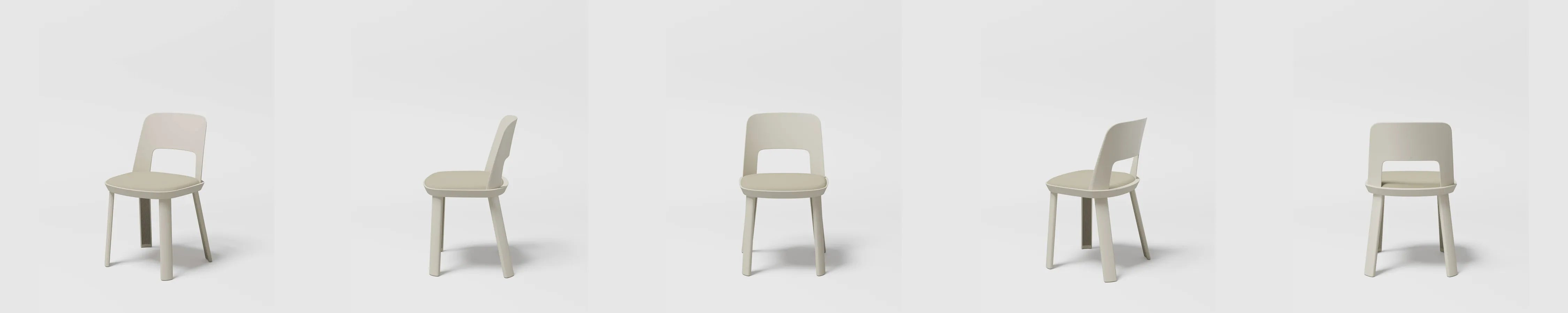 SIDIZ PLIT in Beige, rotated view