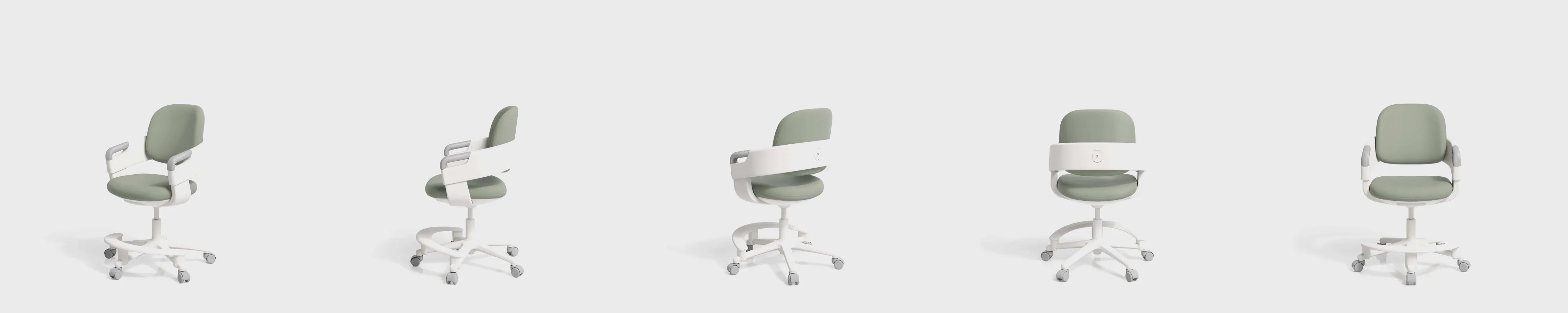 SIDIZ RINGO gen2 in Greyish Green, rotated view