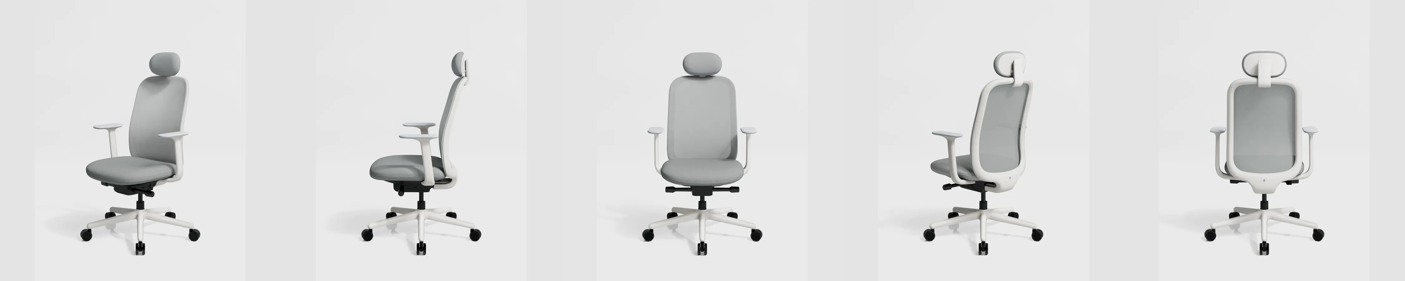 SIDIZ T20 in Mid Grey, rotated view