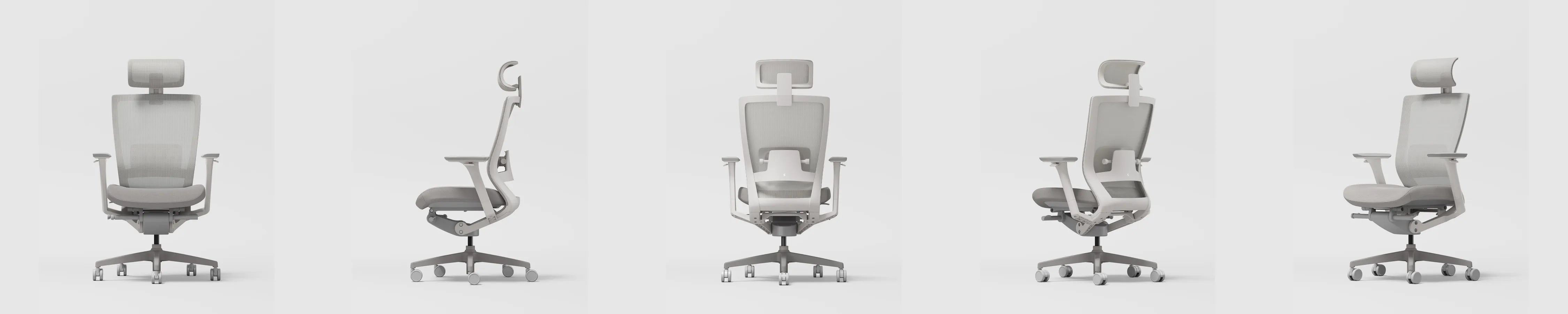 SIDIZ T50 in Mineral Grey, rotated view