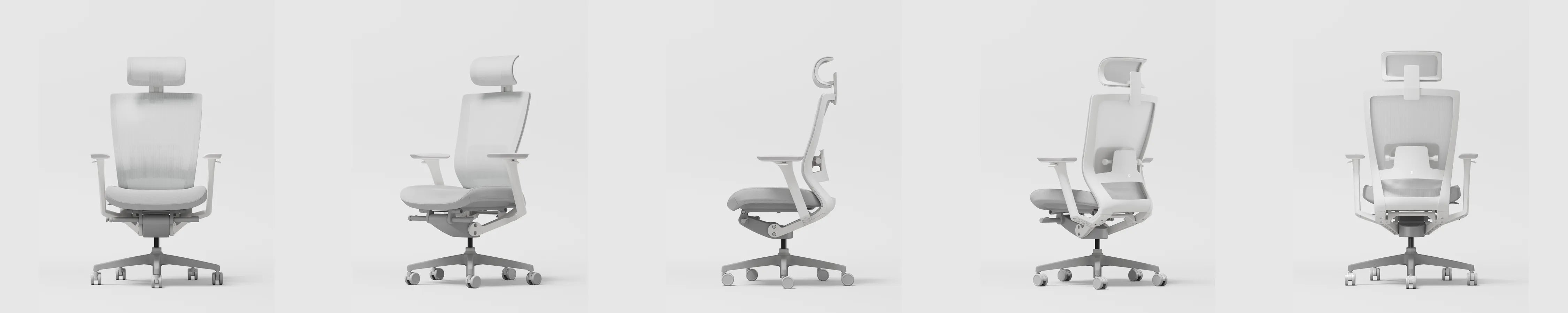 SIDIZ T50 in Ash White, rotated view