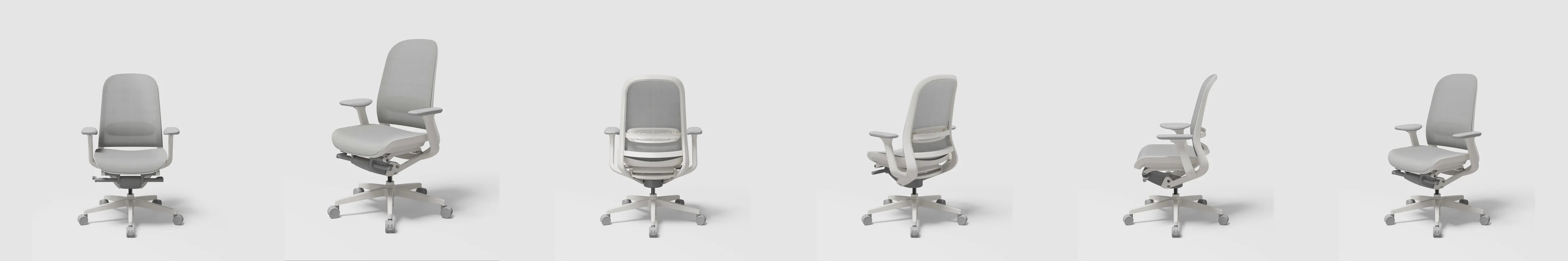 SIDIZ T60 in Light Grey, rotated view