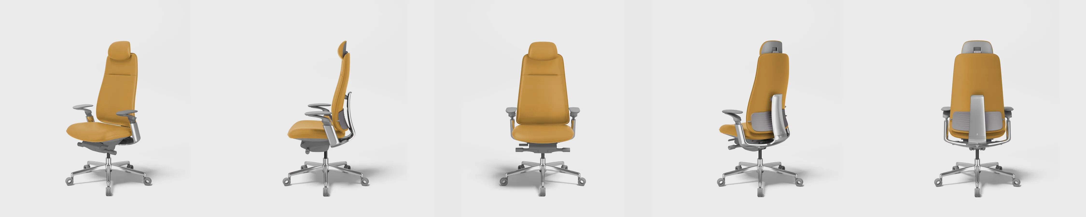 SIDIZ T90 in Daisy Yellow, rotated view