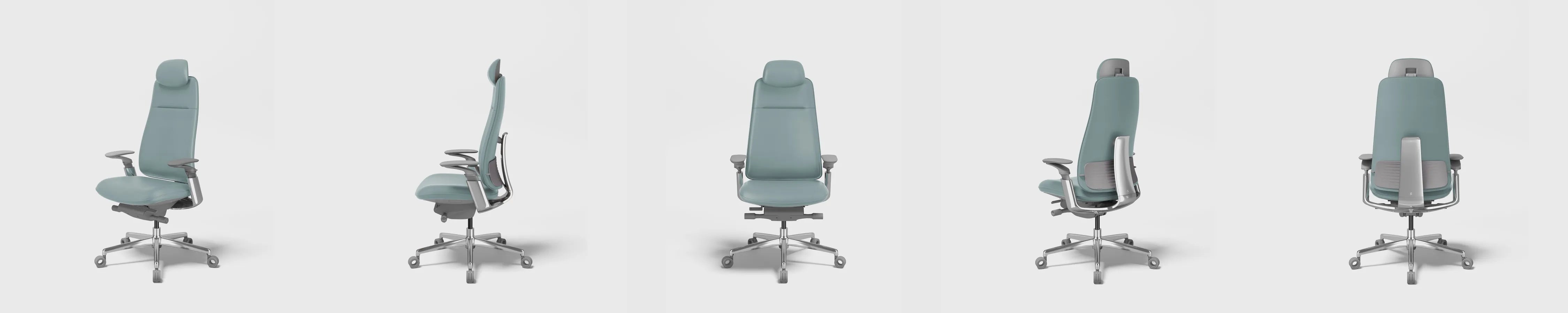 SIDIZ T90 in Greyish Mint, rotated view